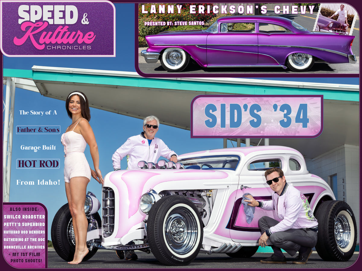 2025 Speed & Kulture Vol. 1 9X12 HARD COVER BOOK 224 page. (Being