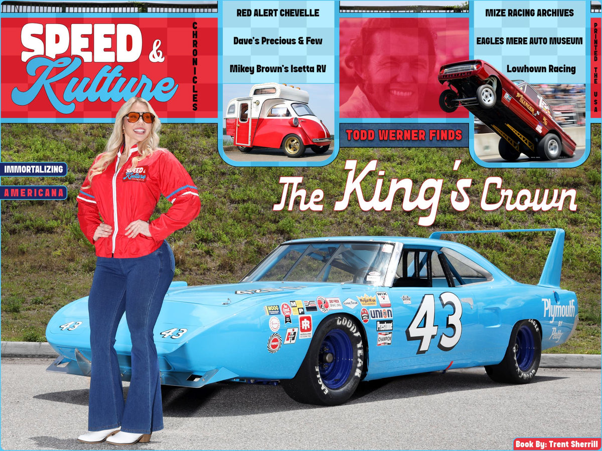 2025 Speed & Kulture Vol. 1 9X12 HARD COVER BOOK 224 page. (Being