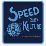 BLUE GLOBE SK STICKER