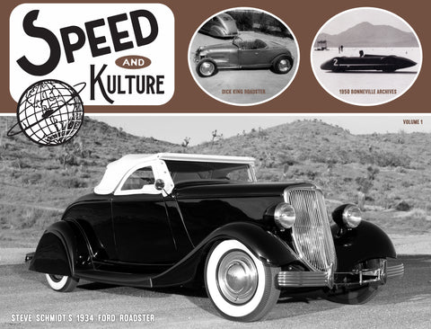 RUN 2! Speed & Kulture Vol. 1 HARD COVER BOOK 224 pages – Speed