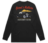 Steven Schmidts 34 Ford By Jacqueline Davies Long Sleeve Black