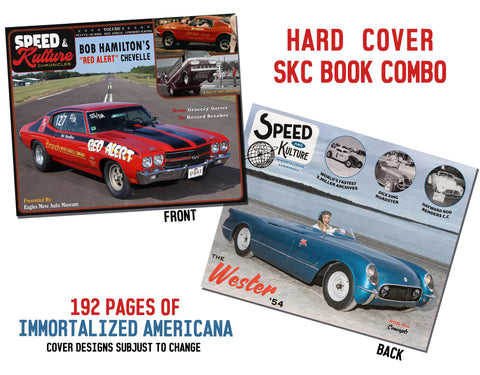 PRE ORDER  2025 Speed & Kulture Vol. 1 9X12 HARD COVER BOOK
